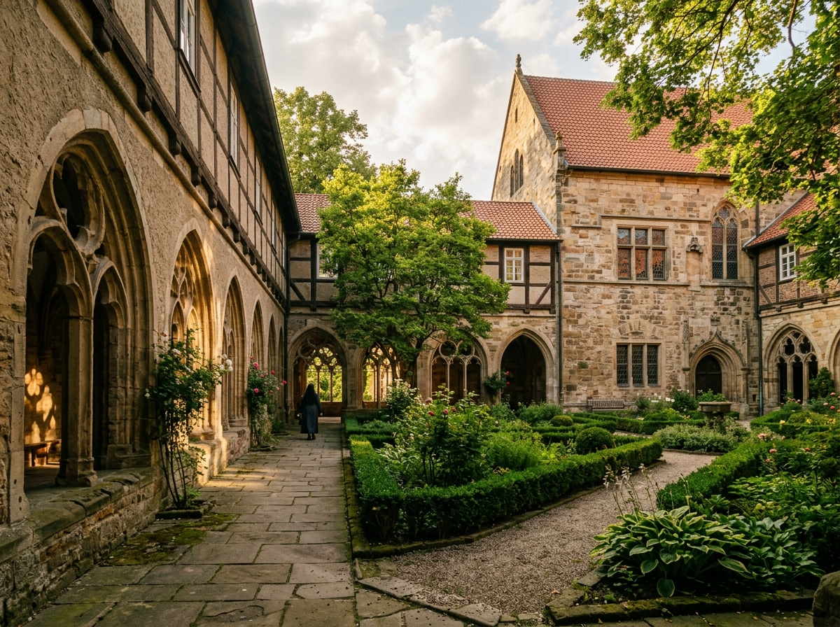 Page: KURSORTE | Loccumer Arbeitskreis Meditation. Context: Kloster Mariensee Das Kloster Mariensee 